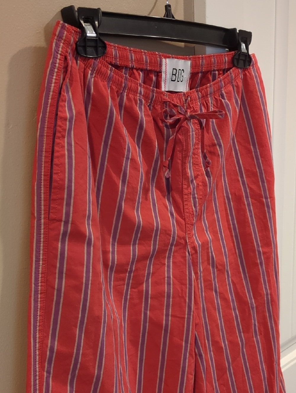 Urban Outfitters BDG 100% Cotton Red Stripe Pants